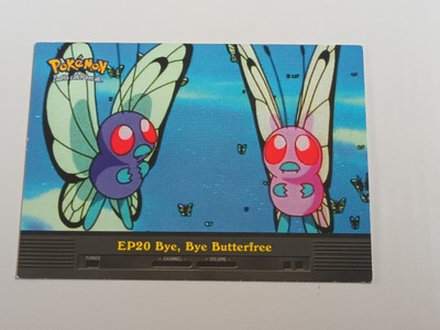 Topps 2000 Pokemon TV EP20 Bye, bye Butterfree