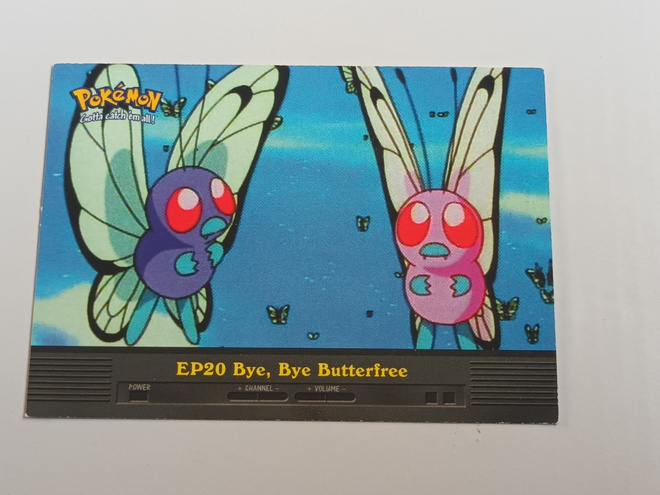 Topps 2000 Pokemon TV EP20 Bye, bye Butterfree