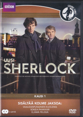 Uusi Sherlock - kausi 1 (2xDVD K13)