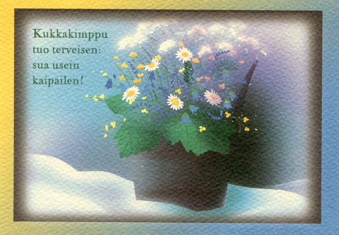 Jaana Aalto, Kukkakimppu, käyttämätön