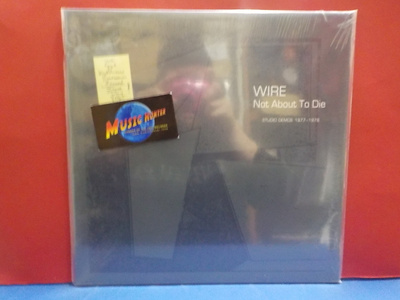 WIRE - NOT ABOUT TO DIE UUSI LP