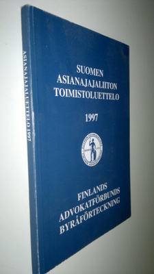 Suomen asianajajaliiton toimistoluettelo : luettelo asian...