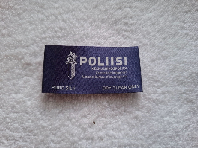 Tuotelappu, POLIISI