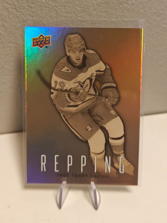 2026-27 Upper Deck Series 1 REPPING #RP-9 Troy Terry