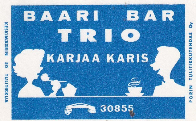 Karjaa , Karis, Baari TRIO Bar  7/11