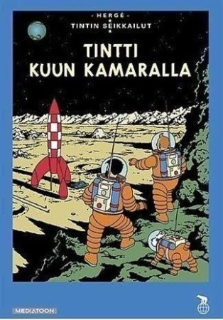 Tintin Seikkailut :  Tintti Kuun Kamaralla  -  DVD