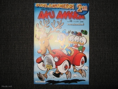 Walt Disney*Aku Ankka N:o 49/2011 JUHLANUMERO!