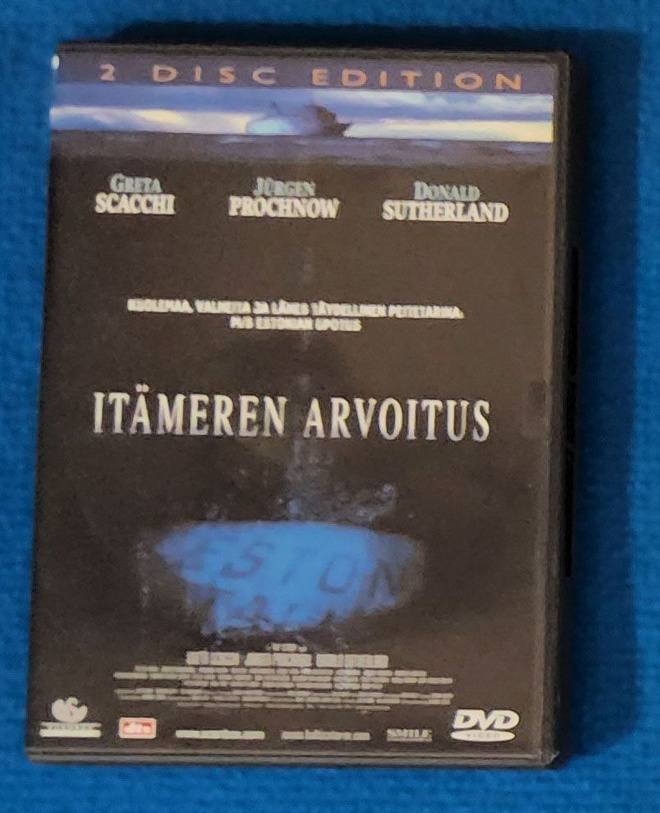 Itämeren Arvoitus (Elokuva autolautta Estonian uppoamisesta)