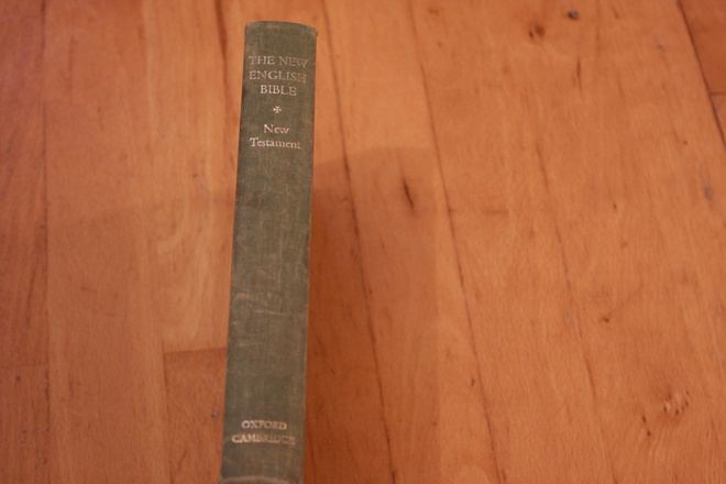 New English Bible New Testament (kovakantinen) A4