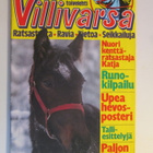 VILLIVARSA 1 / 1989 "HEVOSHULLUN" TOIVELEHTI SARJAKUVALEHTI - pikkukuva 1
