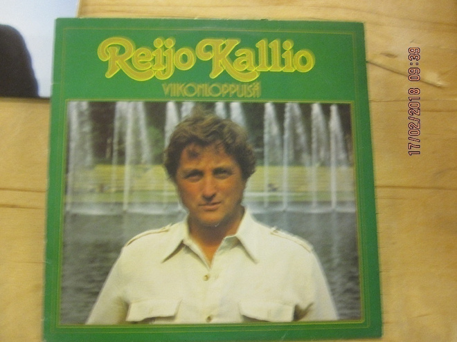 Reijo Kallio Viikonloppuisä lp-levy