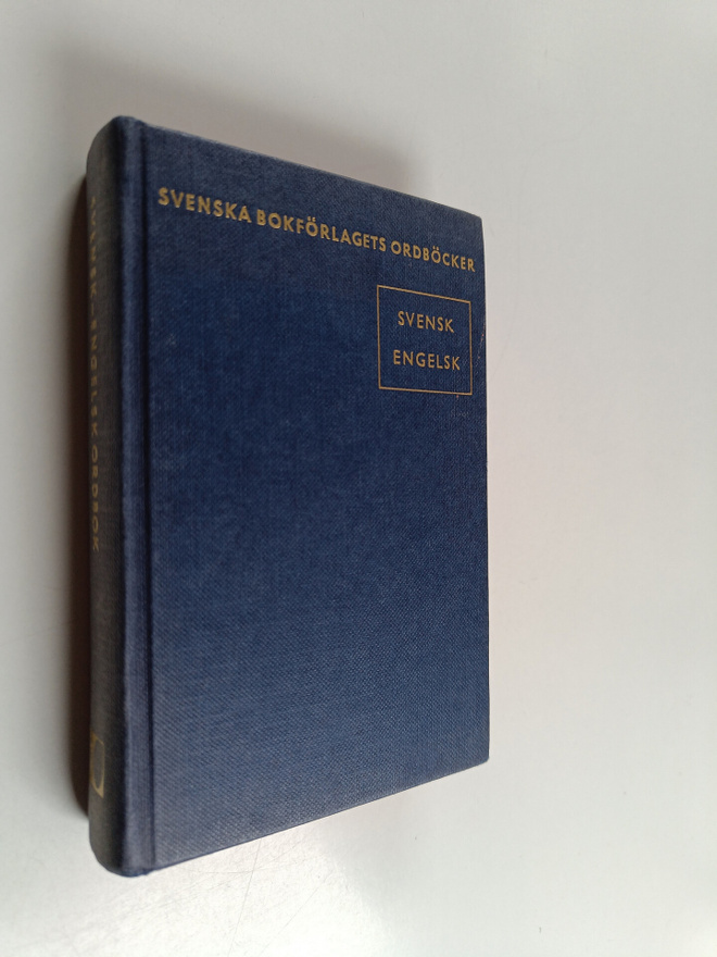 Edmund Wenström : Svensk-engelsk ordbok