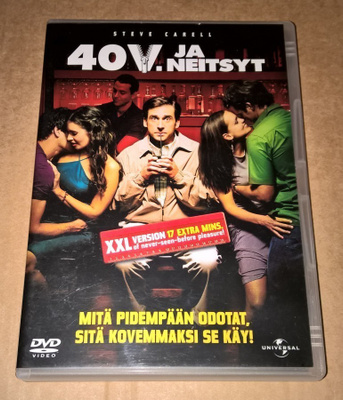 40 V. JA NEITSYT DVD KOMEDIA