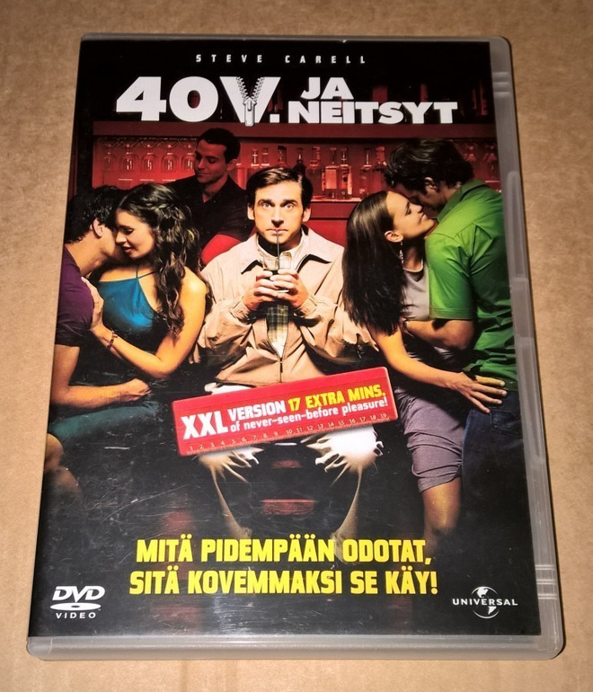 40 V. JA NEITSYT DVD KOMEDIA