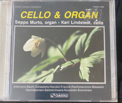 Cello & Organ - Seppo Murto, Kari Lindstedt cd
