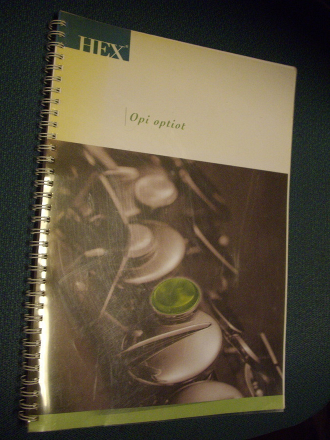 HEX Oy: Opi optiot - itseopiskeluaineisto (12.p.2000) Sis.pk