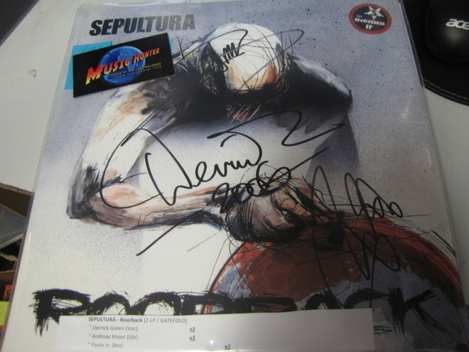 SEPULTURA - ROORBACK  2003 m-/m- 2LP KOLMELLA NIMMARILLA !