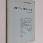 Ornis Fennica 3-4/1974 Vol 51 - pikkukuva 1