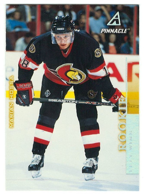97-98 Pinnacle #17 Marian Hossa RC