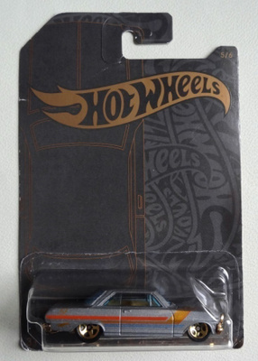 Hot wheels -pienoismalliauto '63 Chevy II