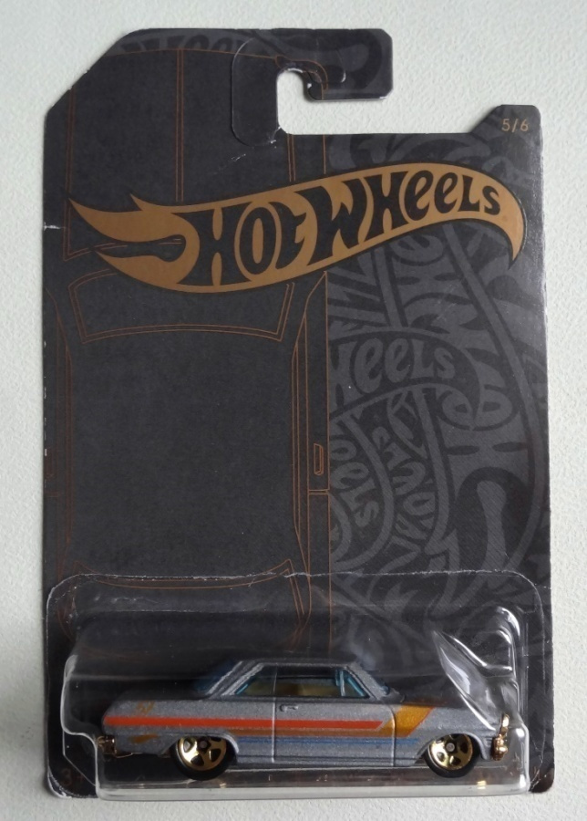 Hot wheels -pienoismalliauto '63 Chevy II