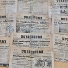 17xVANHA Sanomalehti Uusi Suomi Talvisota Tammi-Maalis 1940 - pikkukuva 4