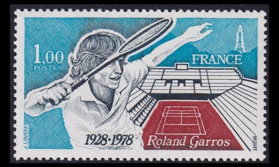 Ranska 2102w ** Tennis (1978)