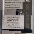 Paul Mara 1999-00 SP Authentic Sign Of The Times Auto - pikkukuva 2