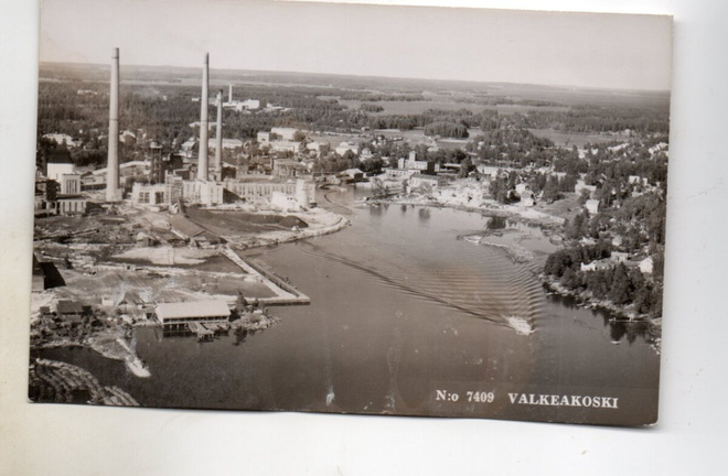 Valkeakoski: ilmakuva ( Karhumäen Velj. mv n:o 7409