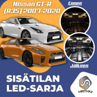 Nissan GT-R (R35) Sisätilan LED-sarja 10-osainen - pikkukuva 1