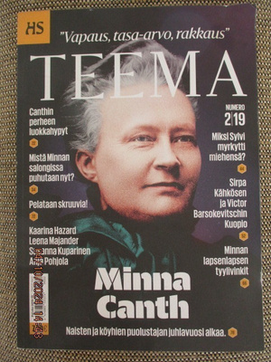 HS TEEMA 2 / 2019 - MINNA CANTH
