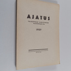 Ajatus 20 : Suomen filosofisen yhdistyksen vuosikirja 1957 - pikkukuva 1