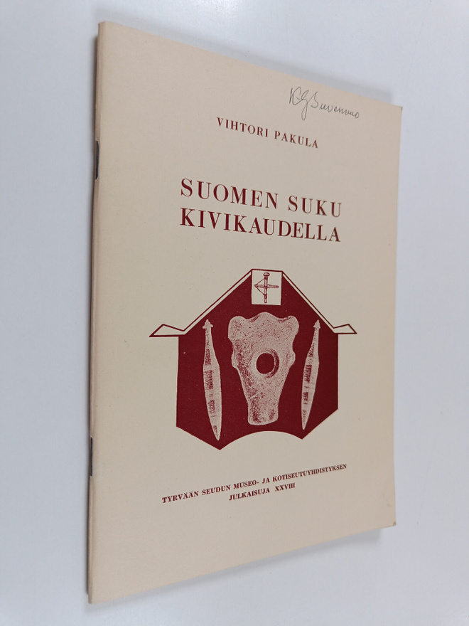 Vihtori Pakula : Suomen suku kivikaudella : yleiskatsaus ...