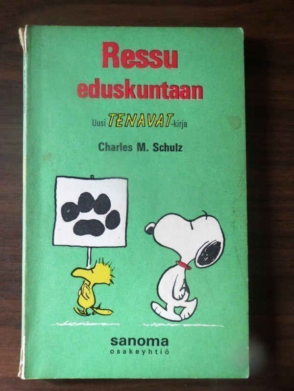 Charles M. Schulz: Ressu eduskuntaan