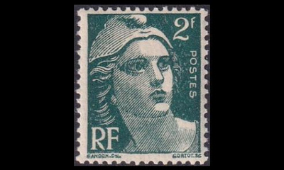 Ranska 685 ** Marianne 2 Fr (1945)
