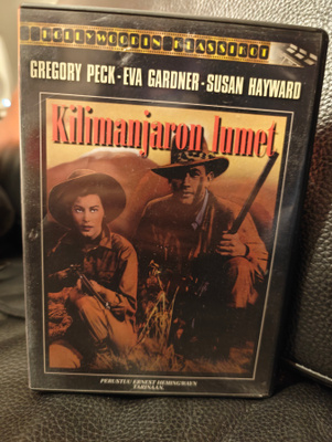 Kilimanjaron lumet - The Snows of Kilimanjaro (1952) DVD