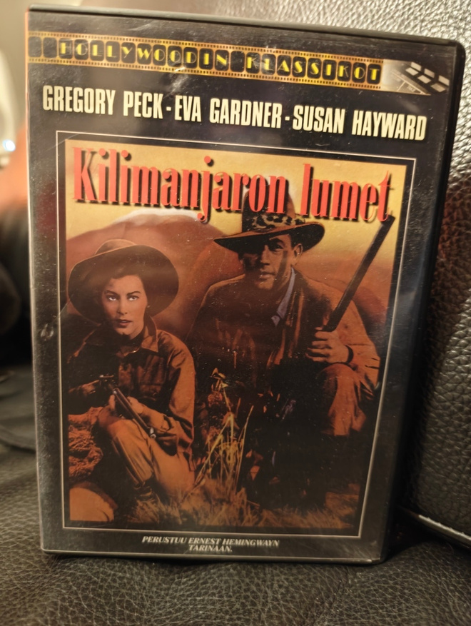 Kilimanjaron lumet - The Snows of Kilimanjaro (1952) DVD