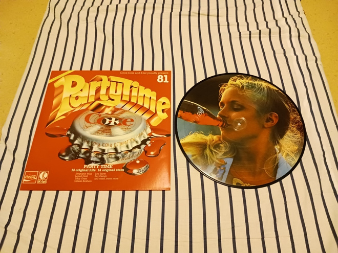 Partytime: Have A Coke And A Smile! lp 1981 mint!