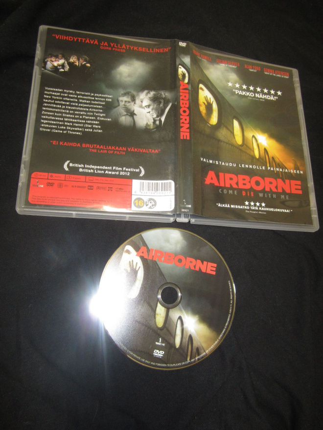 AIRBORNE - VALMISTAUDU LENNOLLE PAINAJAISEEN ( uudverr DVD )