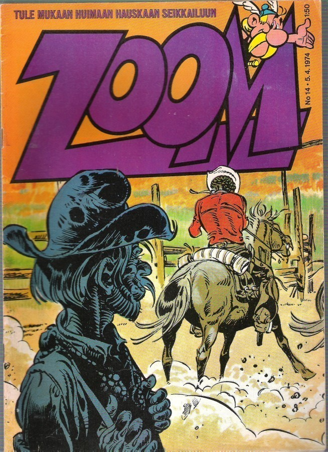 Zoom, sarjakuvalehdet, 3 kpl. , 1974.