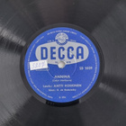 Savikiekko 1948 Koskinen / Mutanen / Ruusunen Decca SD 5039 - pikkukuva 1