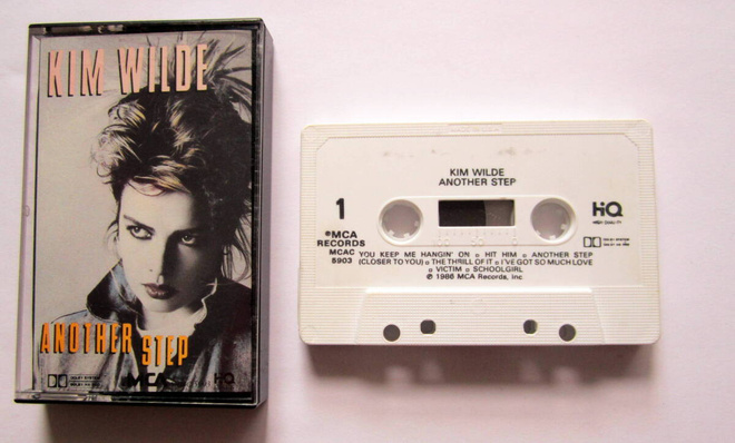 KIM WILDE Another Step C-KASETTI Mca Usa 1986