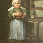 H. Schjerfbeck : Hollantilaistyttö. Ei kulk. - pikkukuva 1