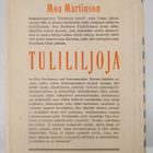 Moa Martinson : Tulililjoja - pikkukuva 2
