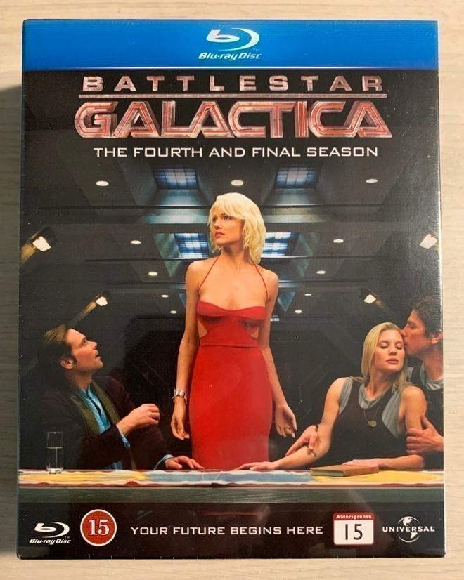 Taisteluplaneetta Galactica: Kausi 4 (Blu-ray) *UUSI*