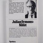 Julian Symons : Nätet : samt novellen Skåran i skon - pikkukuva 2