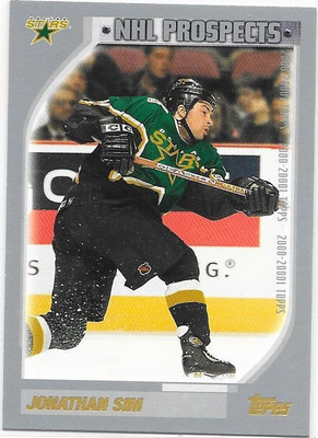 2000-01 Topps #324 Jon Sim Dallas Stars