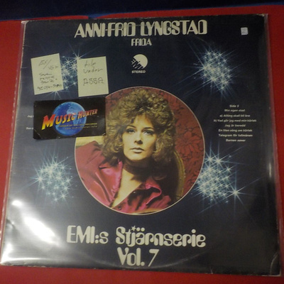 ANNI FRID LYNGSTAD - FRIDA EX/VG+ LP SWE -70 REISSUE