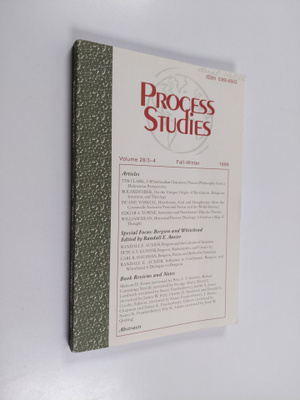Barry L. Whitney : Process studies volume 28/3-4 fall-win...