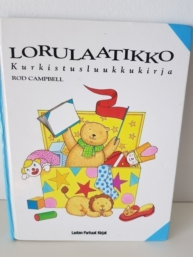 Rod Campbell : Lorulaatikko kurkistusluukkukirja